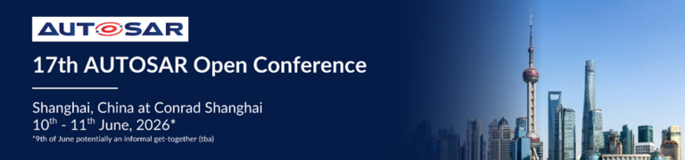 17th AUTOSAR Open Conference event graphic