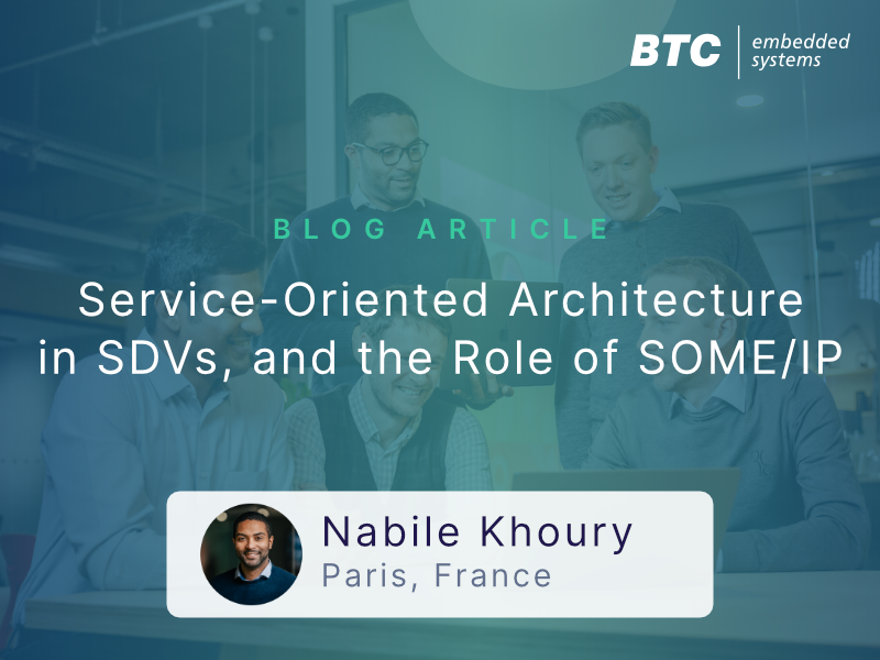Service-Oriented Architecture in SDVs, and the Role of SOME/IP
