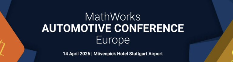 MathWorks Automotive Conference 2026 event graphic